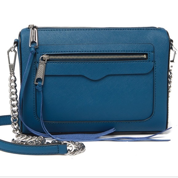 🆕 Rebecca Minkoff Avery Leather Crossbody Bag - Picture 5 of 7